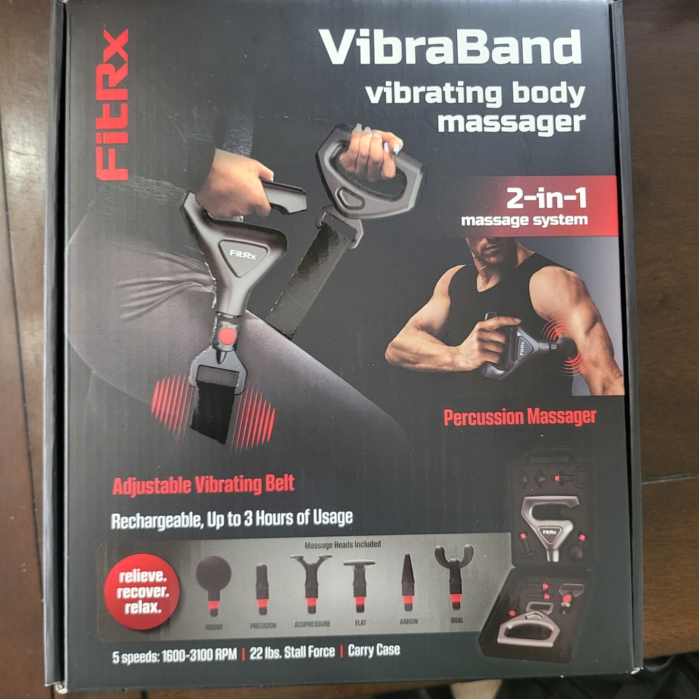 FitRx VibraBand 2-in-1 Massager